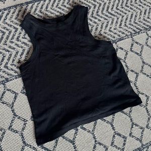 Juniors Large Crop Tank Top